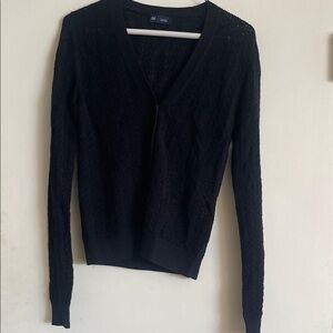 NWOT GAP Women's Black Cardigan Sweater